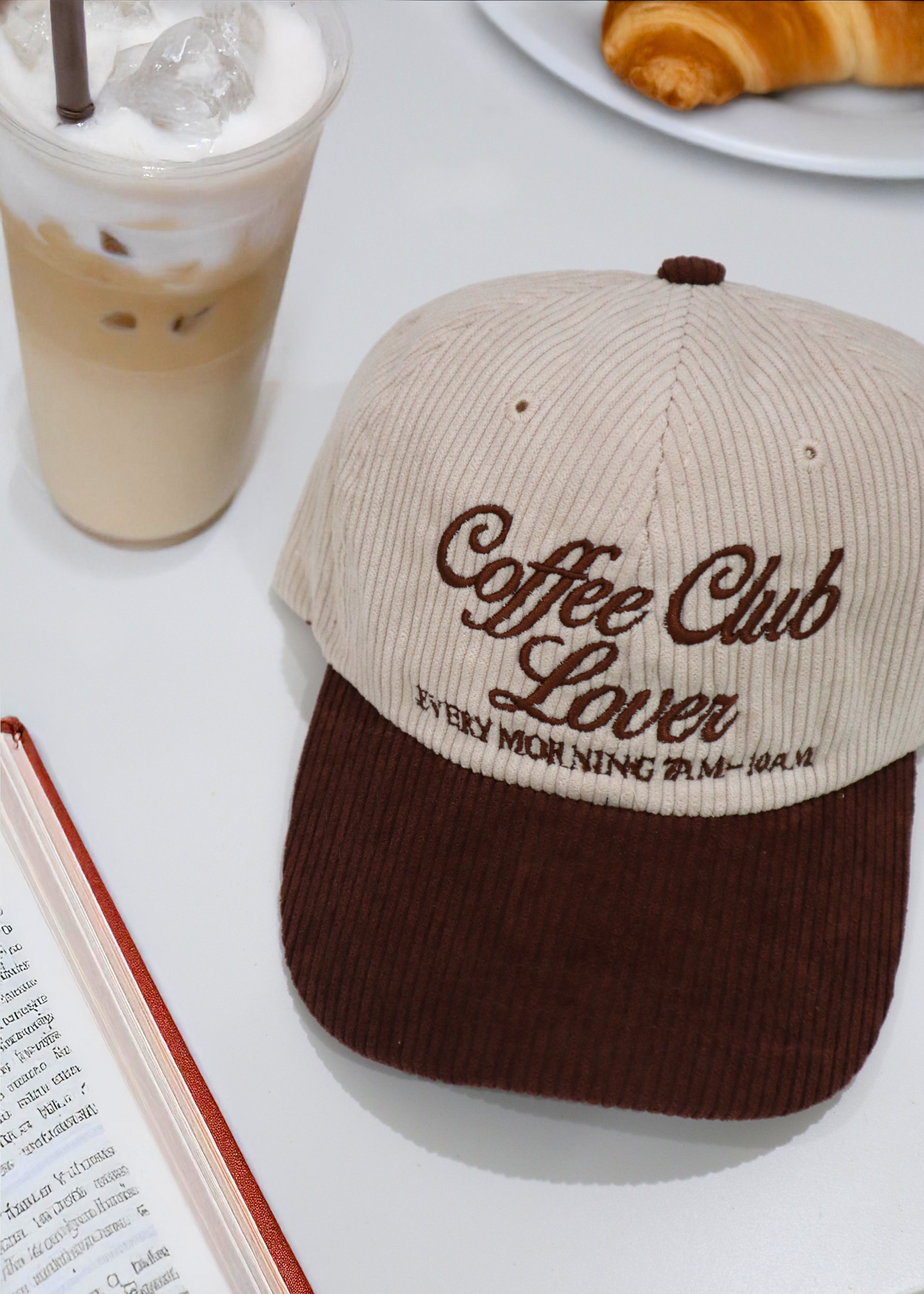 Coffee Club Lover Embroidered Trucker Hat