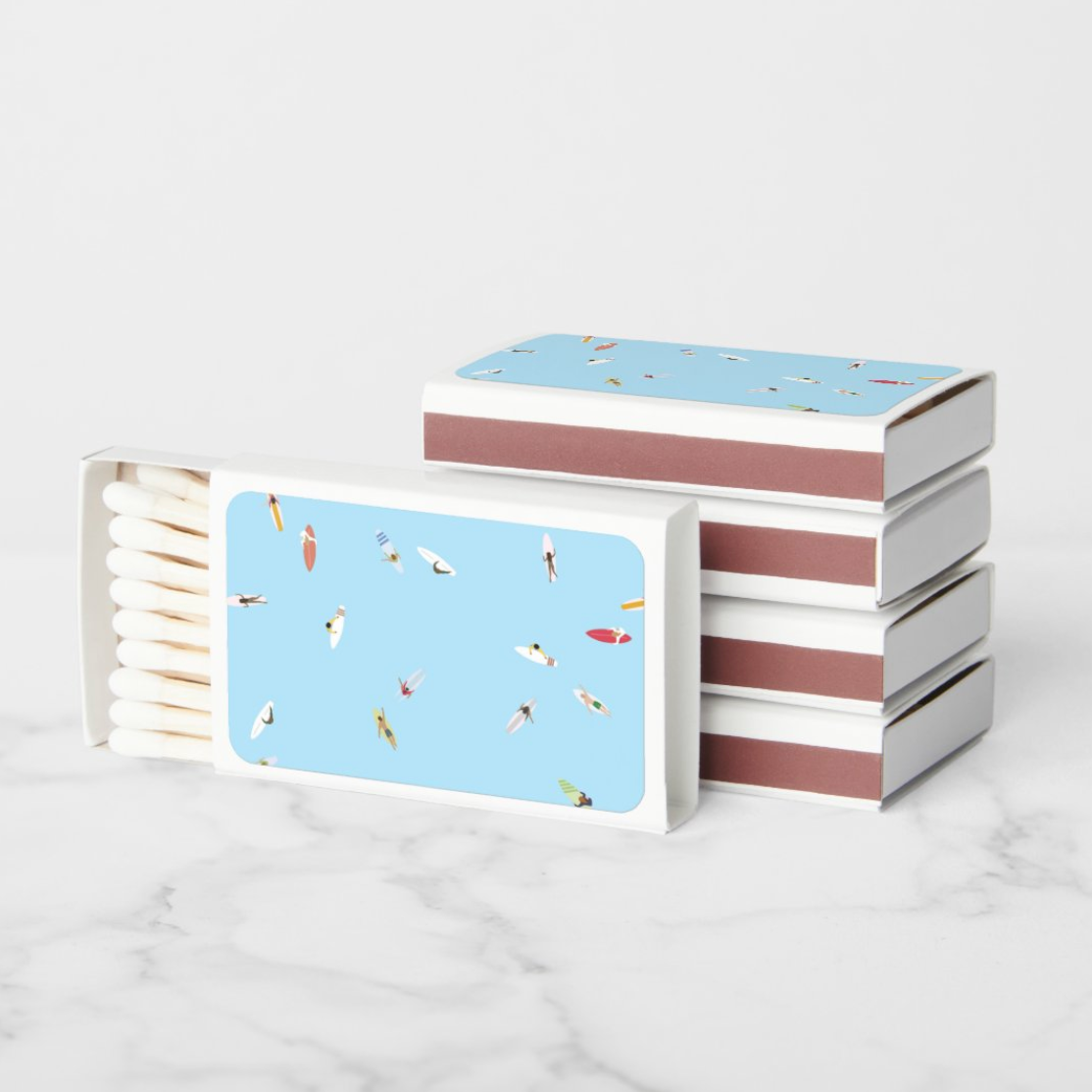 Summer Surfing Matchbox
