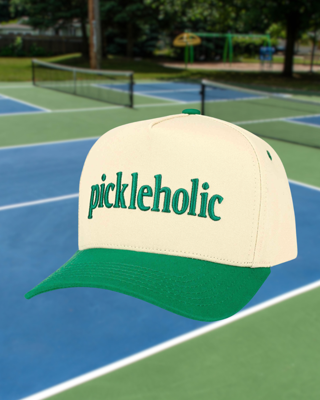 Pickleholic Trucker Hat | Embroidered Hat