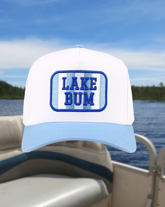 Lake Bum Trucker Hat | Embroidered Hat