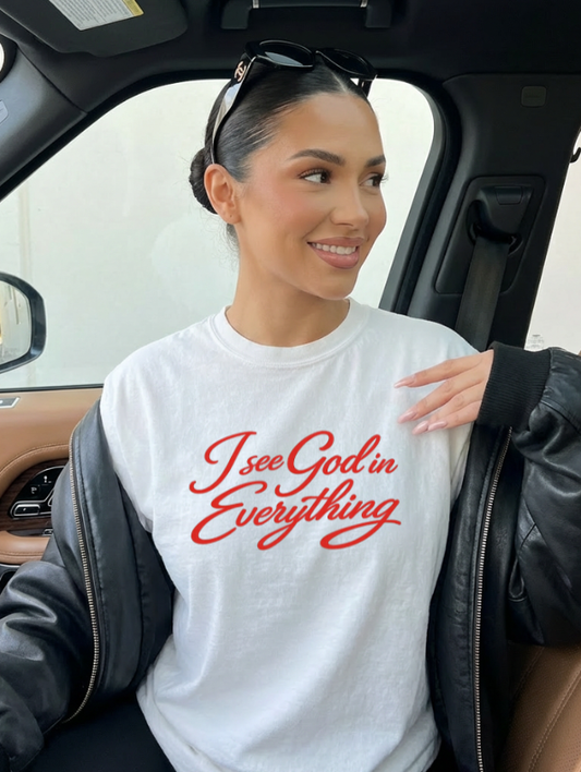 I See God in Everything Graphic Tee | Christian T-shirt