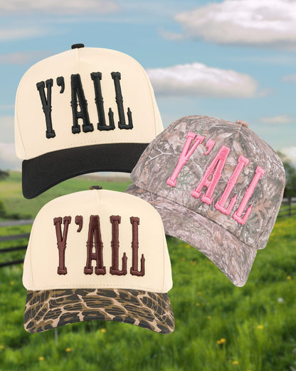 Y'all Trucker Hat | Embroidered Hat