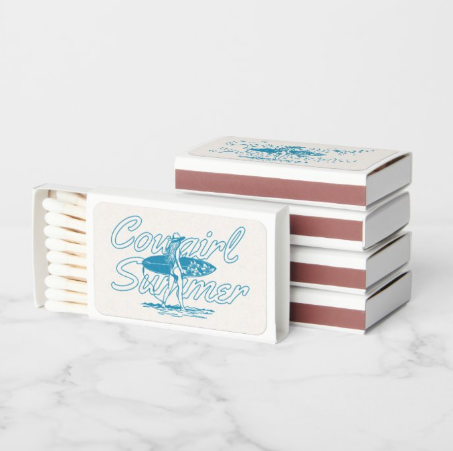 Cowgirl Summer Matchbox