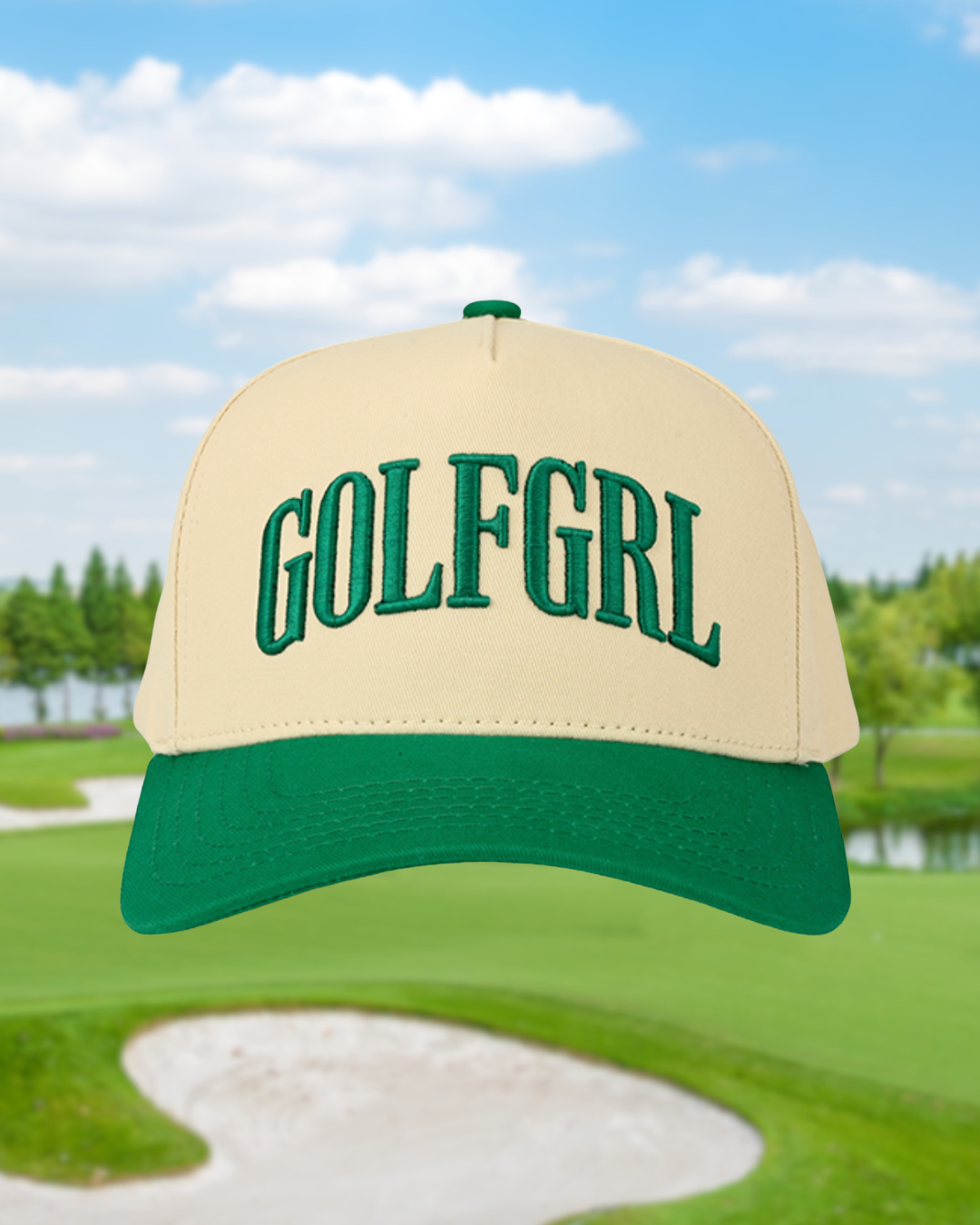 Golf Girl Trucker Hat | Embroidered Hat 