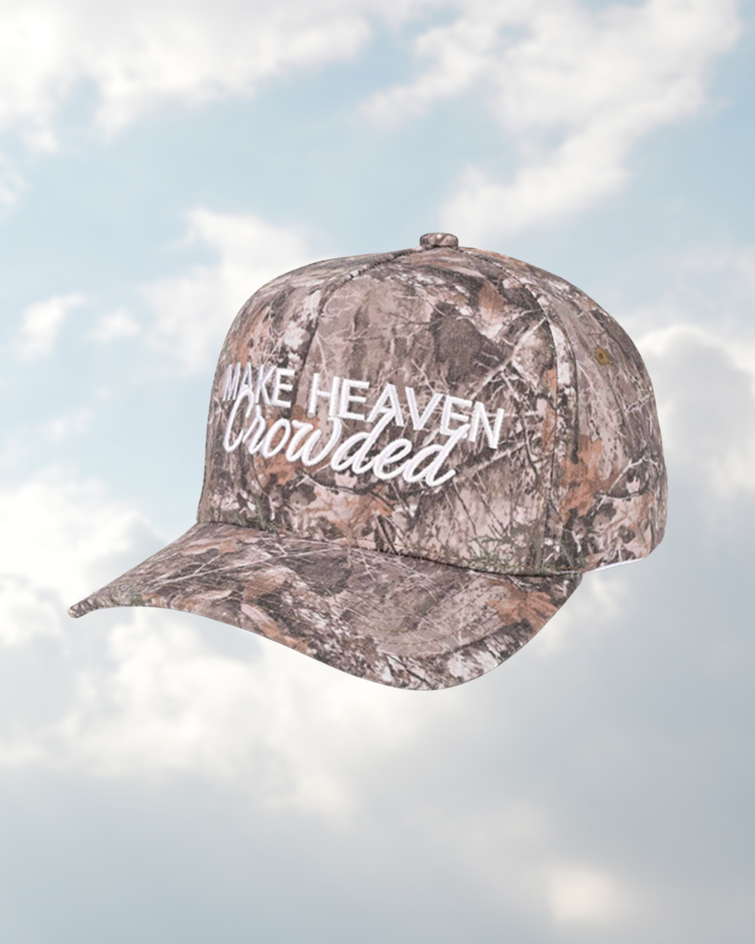 Keep Heaven Crowded Trucker Hat | Embroidered Hat