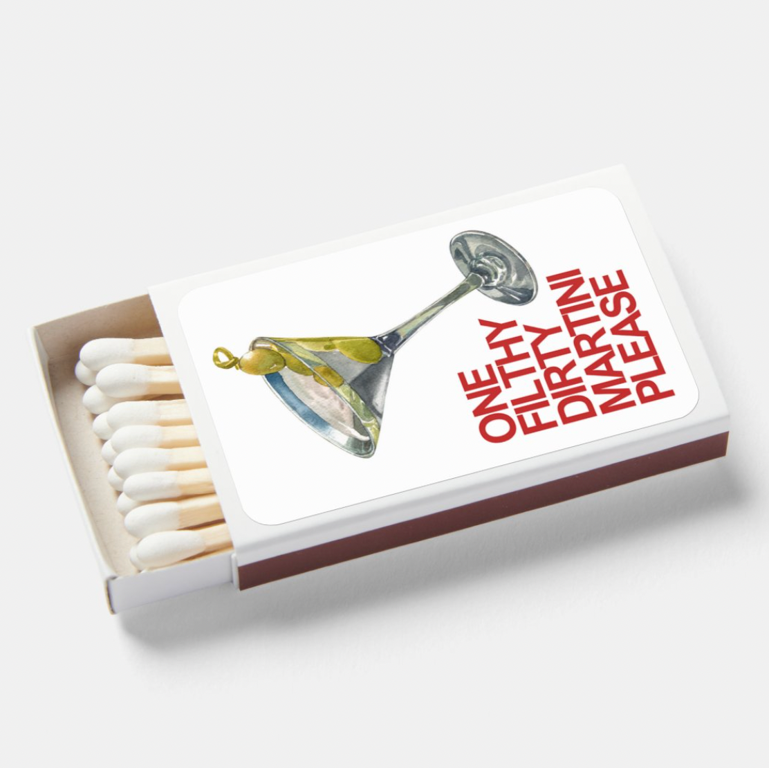 Dirty Martini Matchbox