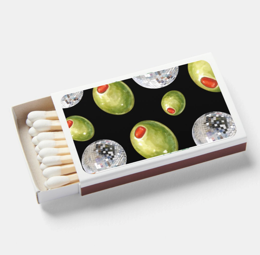 Olive Disco Matchbox