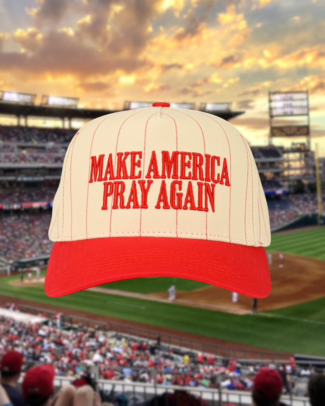 Make America Pray Again Trucker Hat | Embroidered Hat 