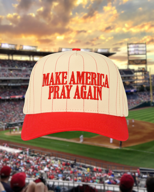 Make America Pray Again Trucker Hat | Embroidered Hat 