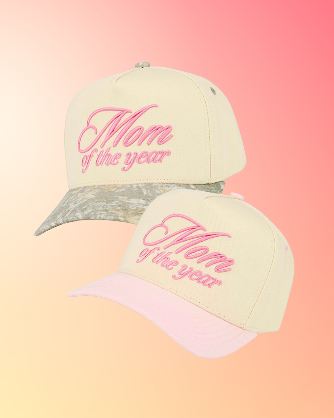 Mom of the Year Trucker Hat | Embroidered Hat 
