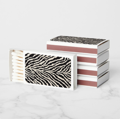 Zebra Print Matchbox