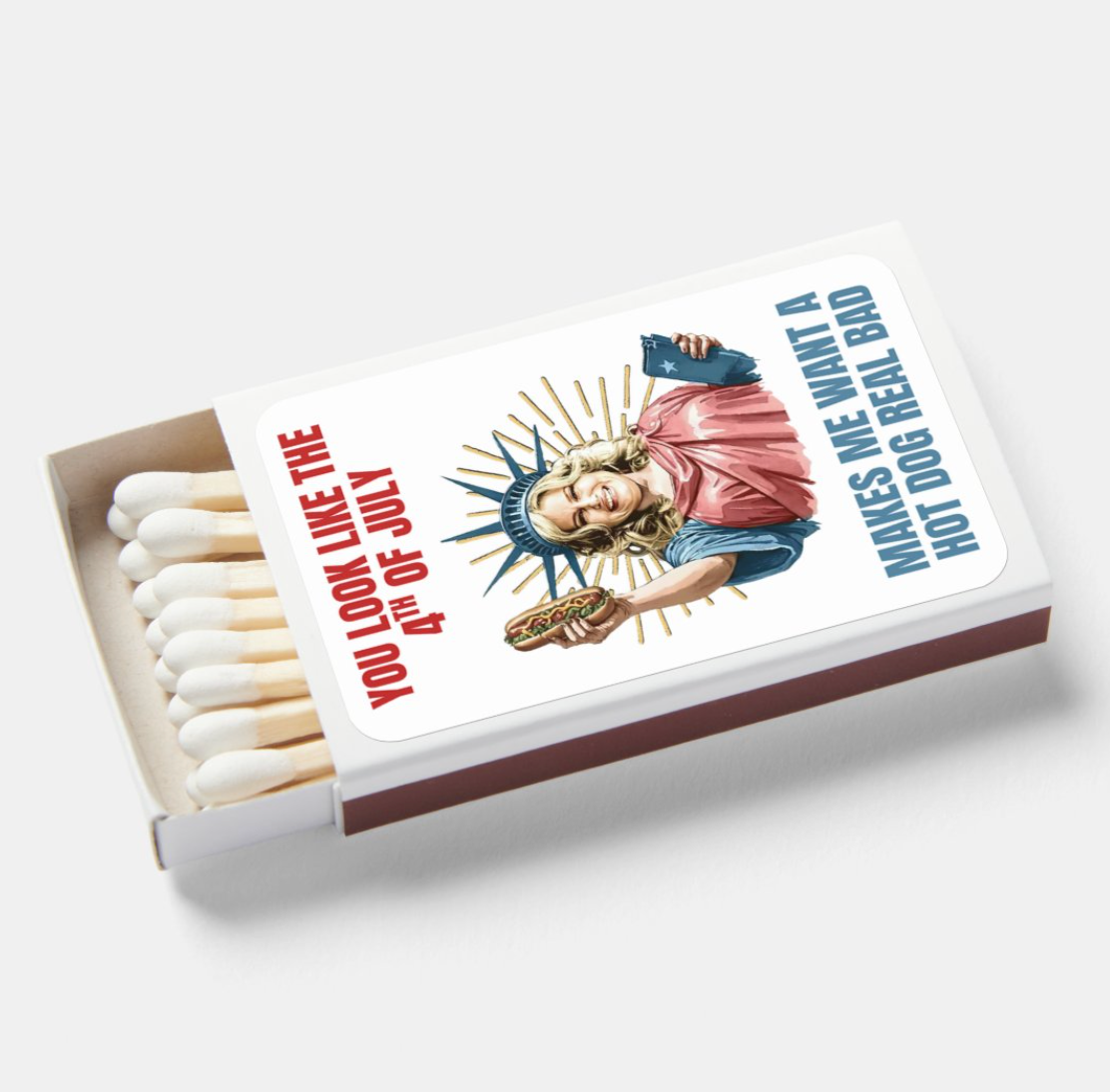 Fourth of July Matchbox