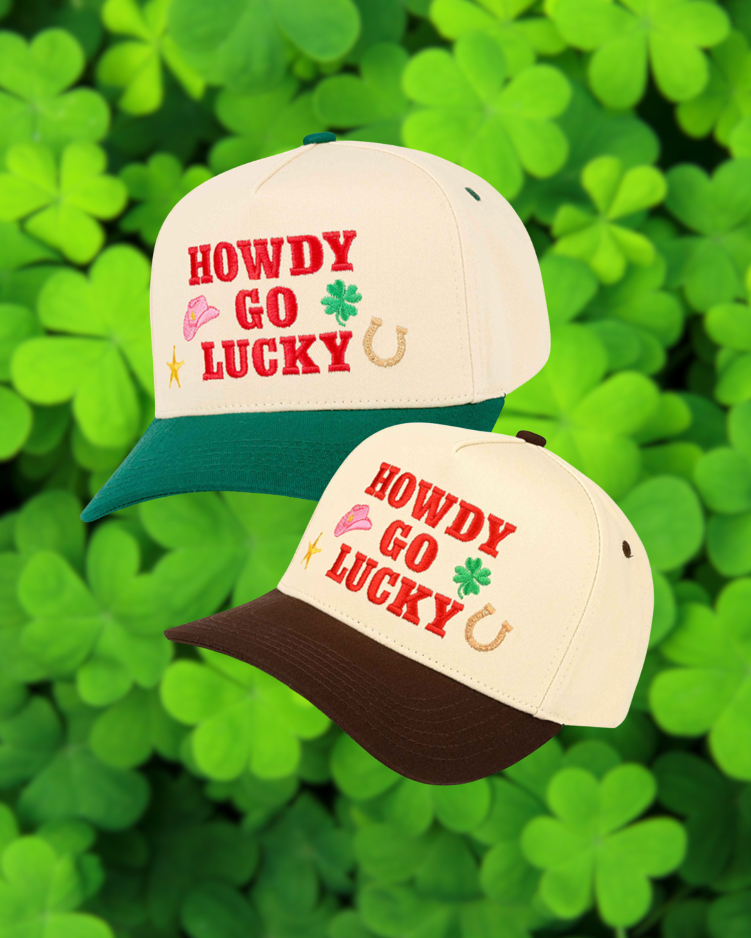 Howdy Go Lucky Trucker Hat | Embroidered Hat