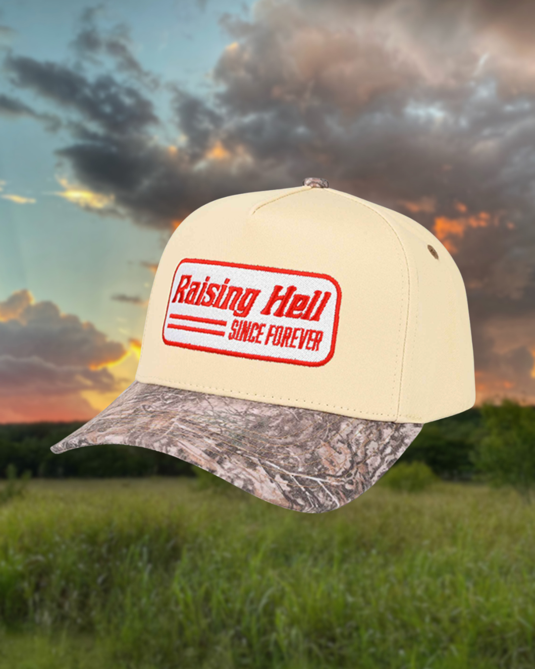Raising Hell Trucker Hat | Embroidered Hat